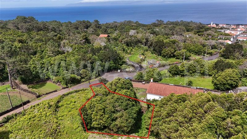Terreno para Construção / São Roque do Pico, Santo António