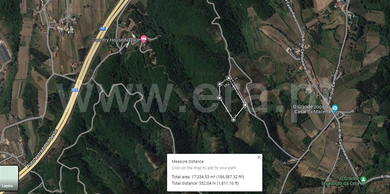 Terreno com ruina  Alcobaça, Cela - 1258593 - 2