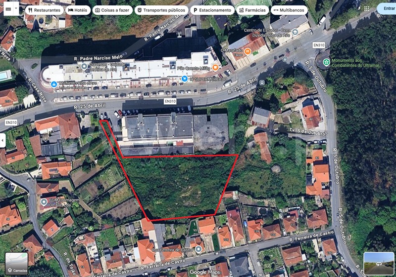 Terreno / Vila Nova de Famalicão, Riba de Ave